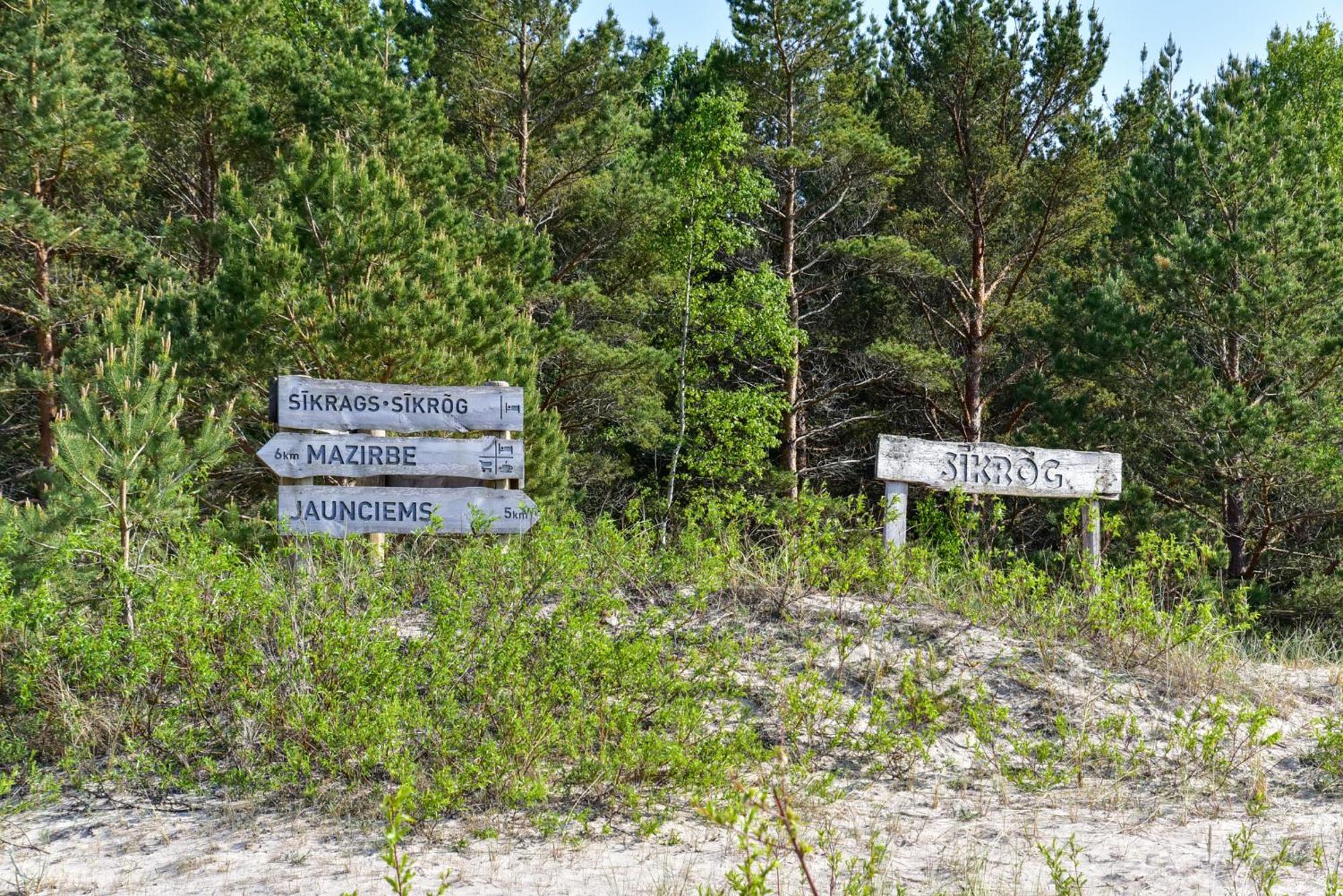 Vila Jaunklavi Sikrags Exteriér fotografie